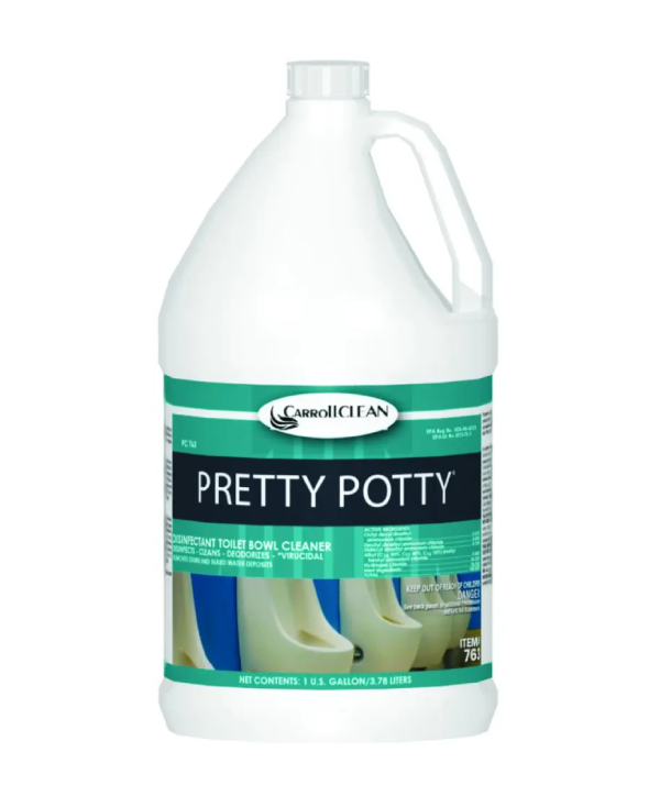 A gallon of pretty potty is shown.